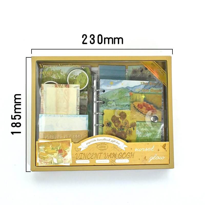 Vincent Van Gogh Vintage Aesthetic Scrapbook Kit