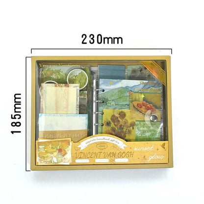 Vincent Van Gogh Vintage Aesthetic Scrapbook Kit