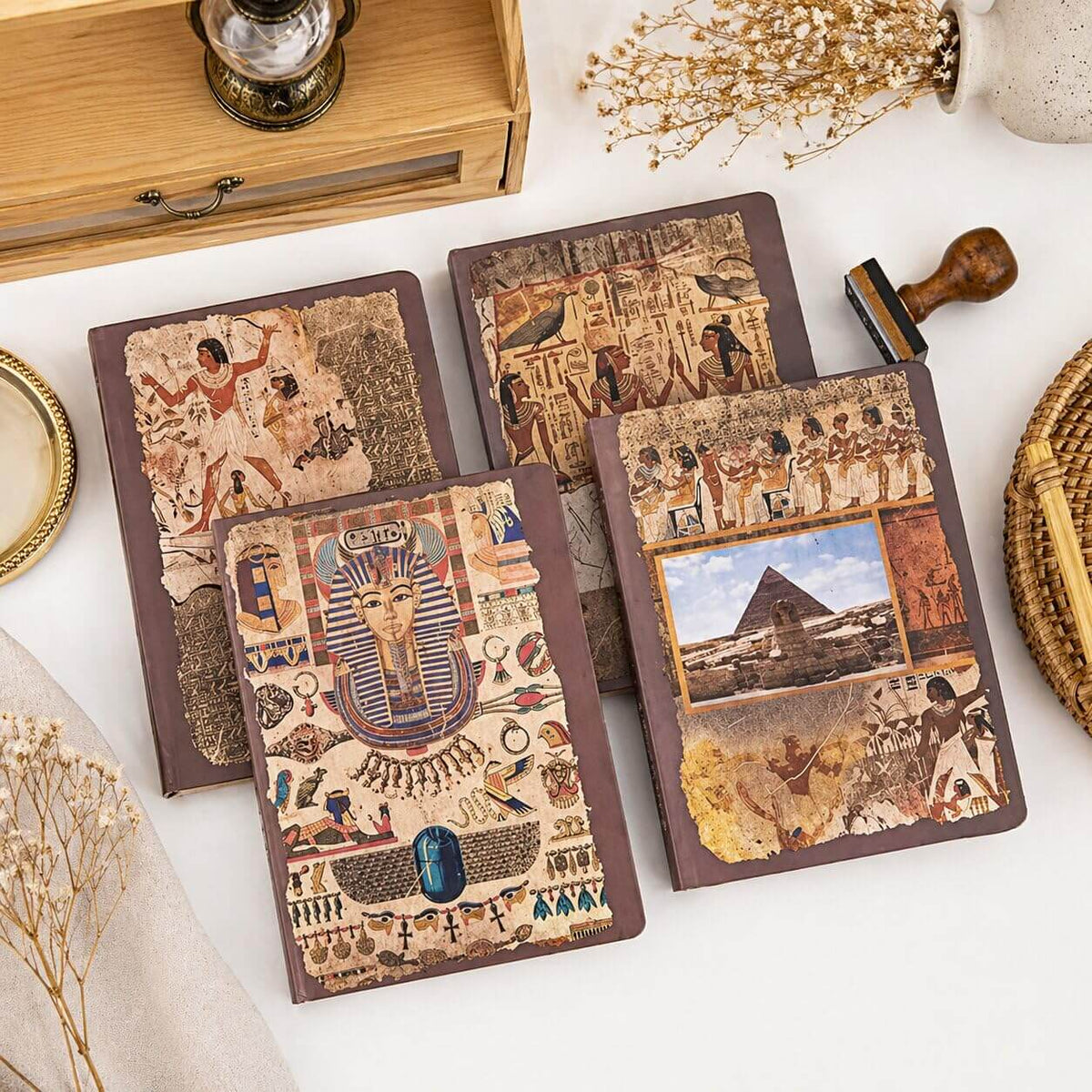 Vintage Ancient Egyptian Hardcover Journal