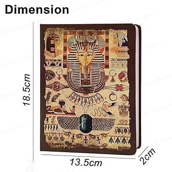 Vintage Ancient Egyptian Hardcover Journal