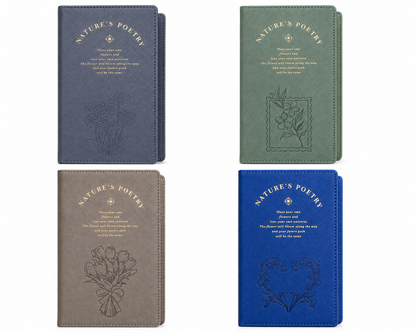 Nature’s Poetry Diary Notebook with Pen
